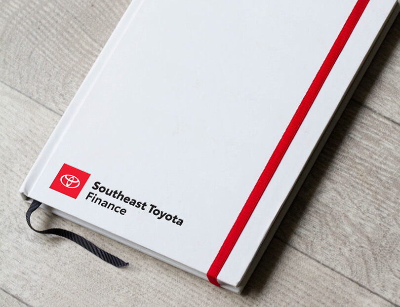 Notebook with Logo