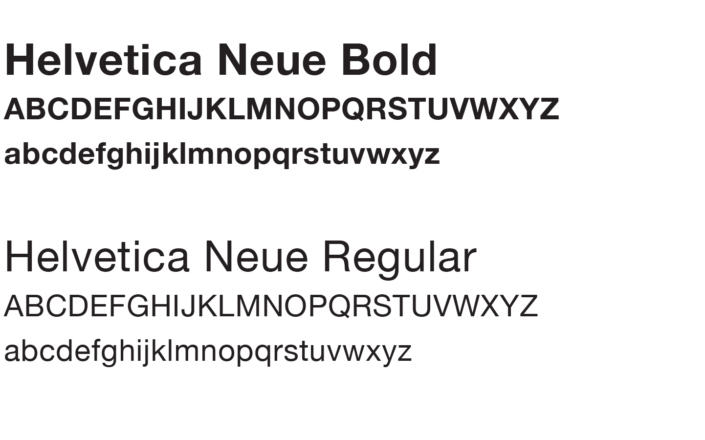 Helvetica Font